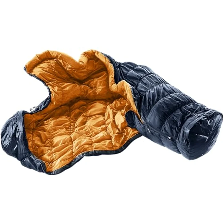 deuter Exosphere EL 0C/32F, Extra Long Kunstfaserschlafsack mit Thermo Stretch Comfort und Kompressionssack, für Körpergrößen bis 200 cm – Bild 4