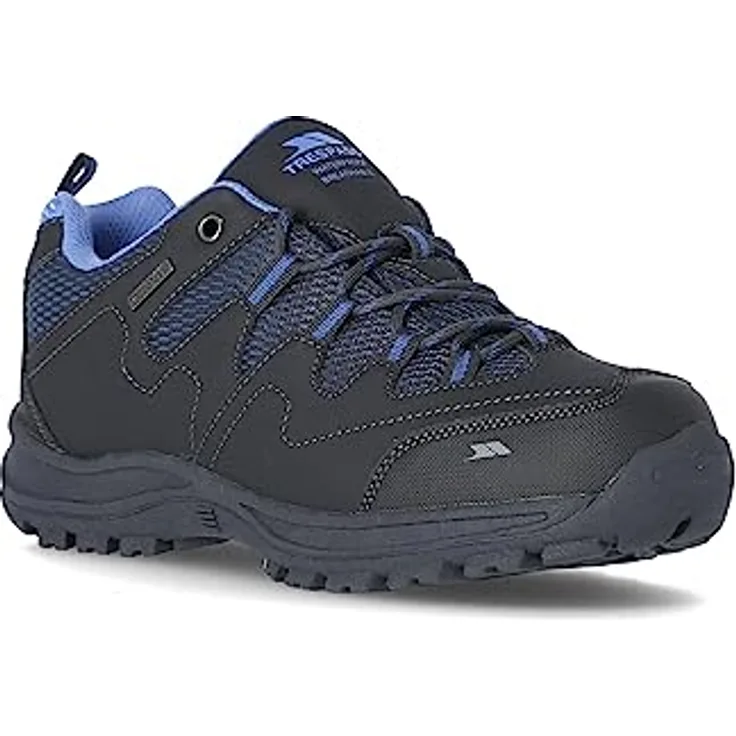 Trespass Mitzi Low Cut, Damen Wanderschuh in Anthrazit mit rutschfester Sohle und optimaler Bewegungsfreiheit