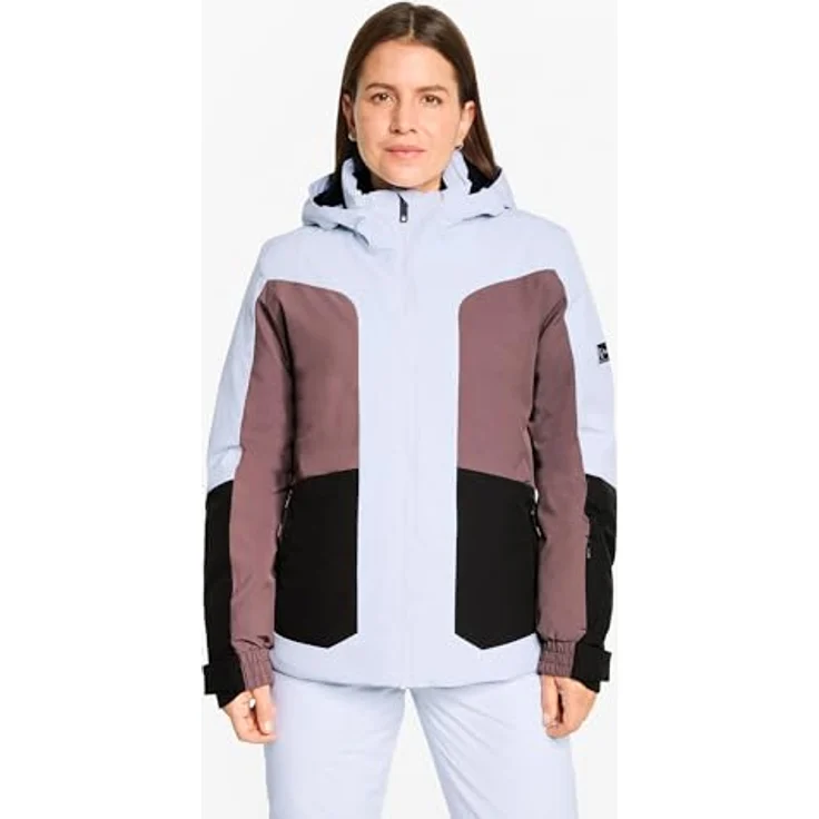 Ziener Tarla Z Jacket Lady, Damen Skijacke, wasserdicht & atmungsaktiv, PFAS-frei, blau, Größe 38 – Bild 3