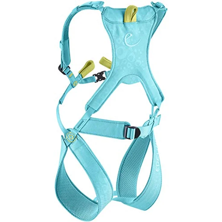 EDELRID Kinderklettergurt Fraggle III, gepolstert, mitwachsende Konstruktion, Größe: XXS, Farbe: icemint – Bild 2