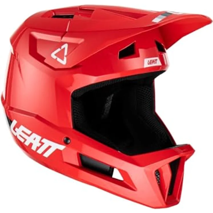 Leatt Helmet MTB Gravity 1.0 Junior, Integralhelm mit 360°-Turbinen-Technologie, hervorragender Belüftung, Schwarz, Größe XS – Bild 2