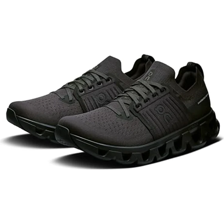 ON Running Cloudswift 4, Herren Laufschuhe mit CloudTec®-Zwischensohle, Schwarz, EU 42 US 8.5 – Bild 1