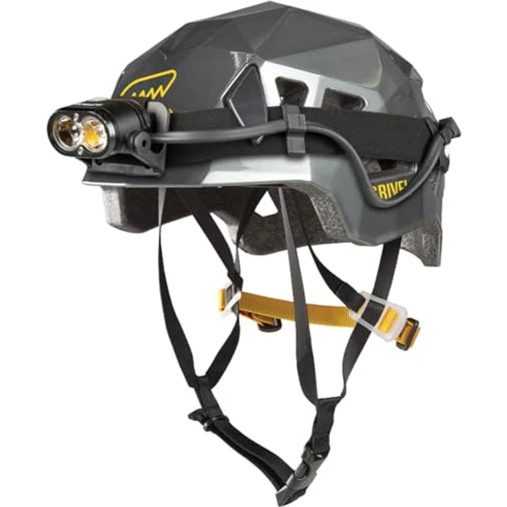 Grivel Stealth-Titanium Titan Kletterhelm, verstellbar von 55 cm bis 61 cm, 190 g, One Size – Bild 4