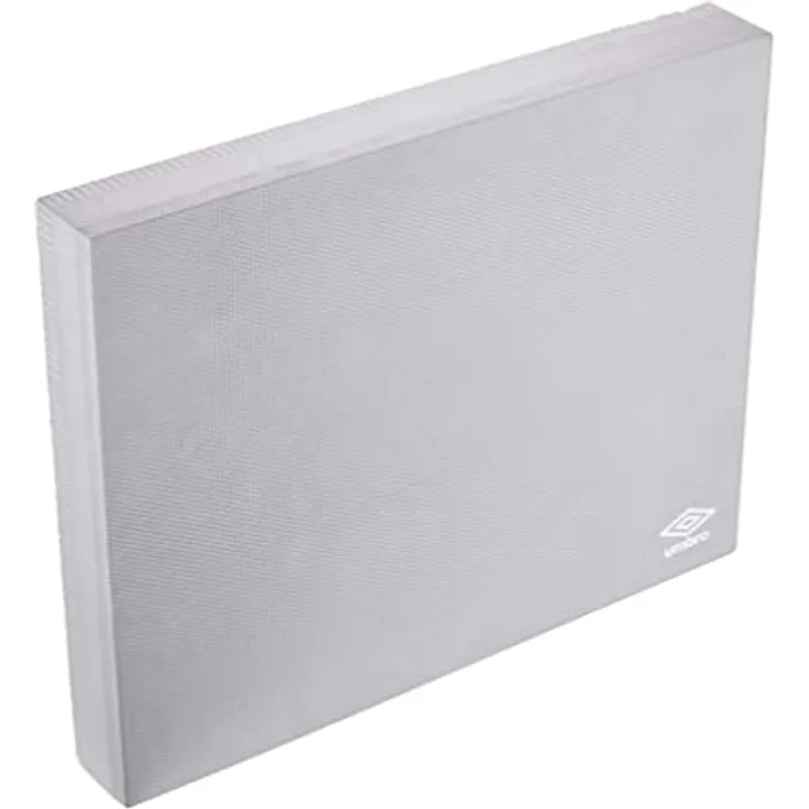 UMBRO Balance Pad - Balance Kissen - Fördert Koordination, Kondition, Gleichgewicht und Stabilität - Rutschfest - 48 x 40 x 6CM - Weichschaum - Grau