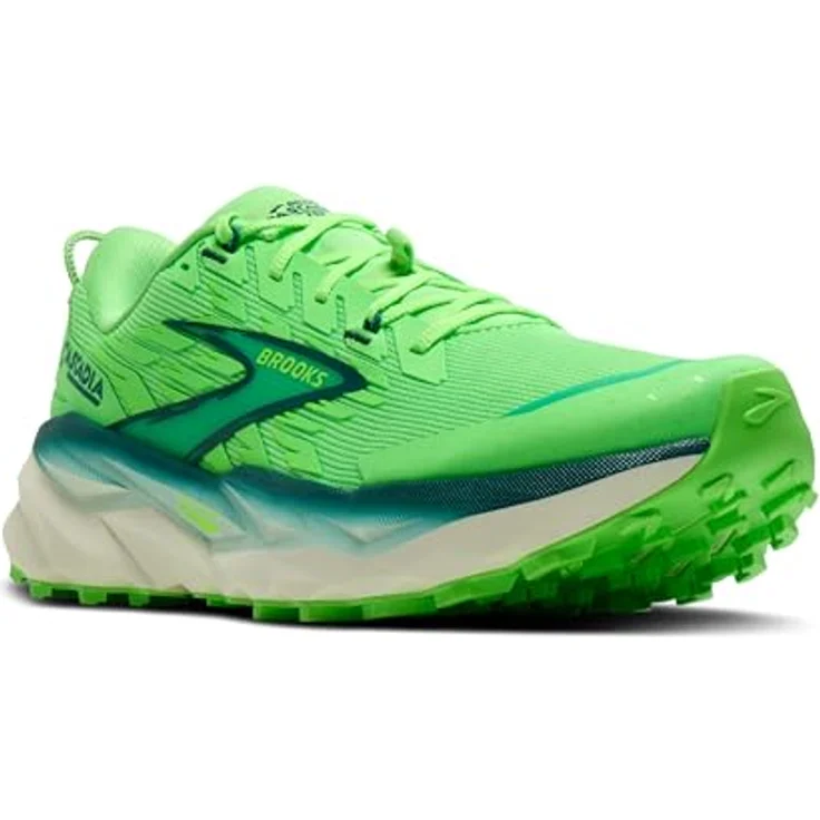 Brooks CASCADIA 19 Men, Trailrunning-Laufschuhe in grün, Größe US 9.5 - EU 43 - CM 27.5 - UK 8.5 – Bild 9