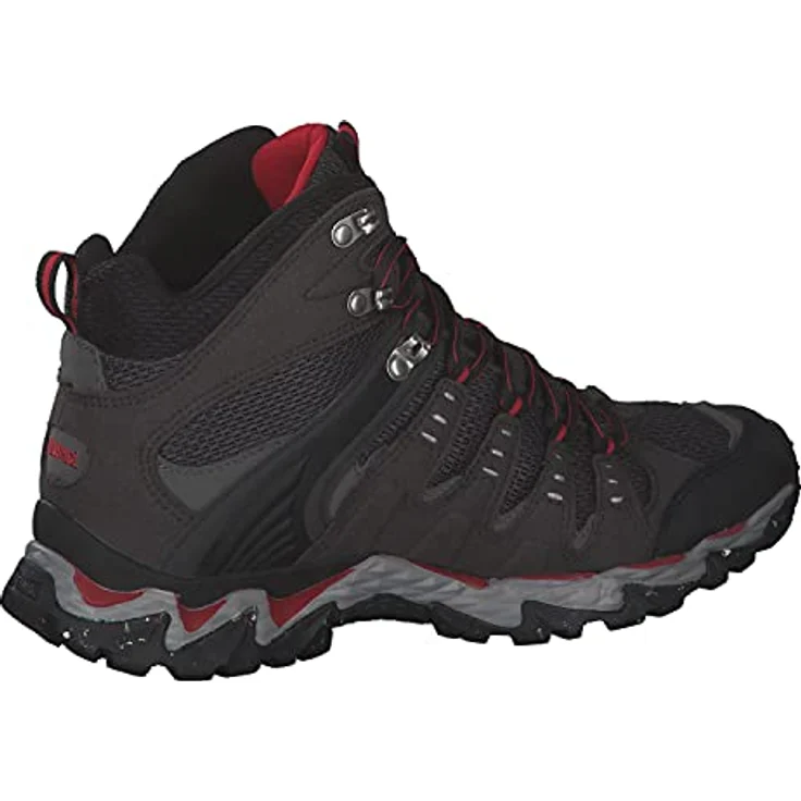 Meindl Respond Mid II GTX, Leichte Wanderschuhe mit Gummiprofilsohle, Schwarz – Bild 7