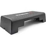 Reebok Mini-Stepper Mini Step, kompakter Aerobic-Stepper mit rutschfester Oberfläche, Schwarz