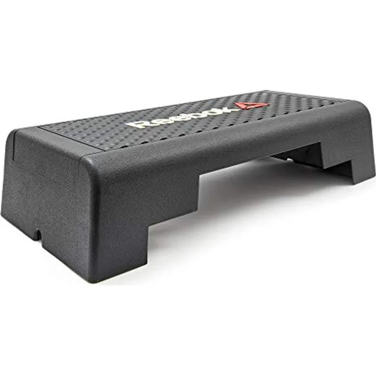 Reebok Mini-Stepper Mini Step, kompakter Aerobic-Stepper mit rutschfester Oberfläche, Schwarz