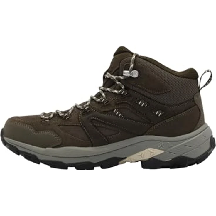 Jack Wolfskin Vojo Tour LT Texapore Mid M, Herren Wanderschuhe mit wasserdichtem Wildleder-Obermaterial, Braun – Bild 1
