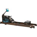 Christopeit Sport® Rudergerät Bambus-Wasserrudergerät Hudson (Kinomap-App kompatibel), Rudermaschine