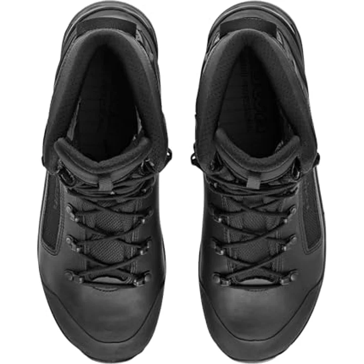 Lowa BREACHER GTX MID, knöchelhohe Einsatzstiefel in Schwarz, wasserdicht mit GORE-TEX-Membran und Vibram-Sohle, Größe 47 – Bild 2