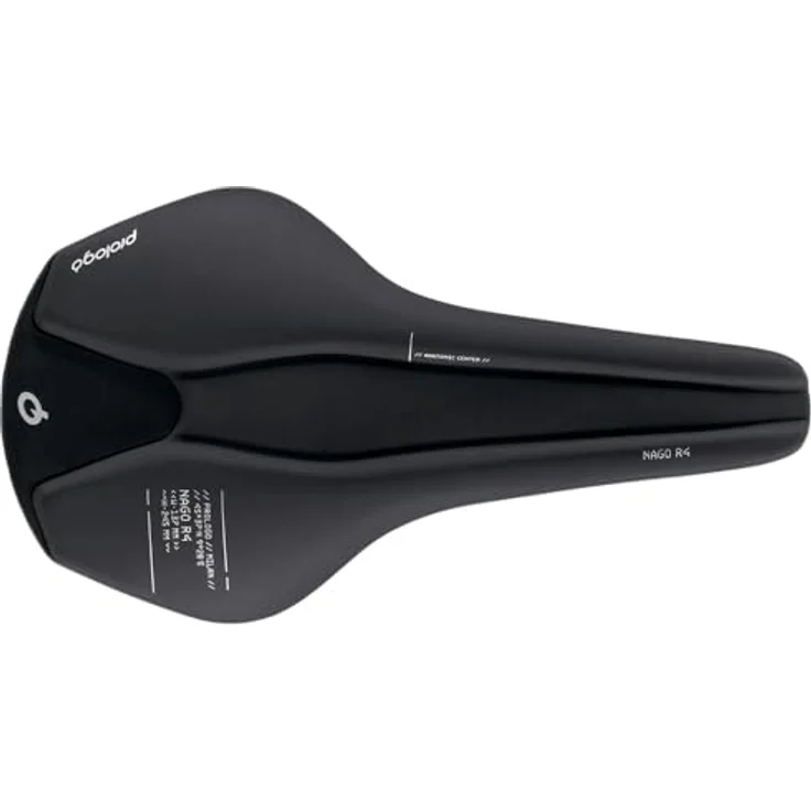 Prologo Sel.Nago R4 NCK 137 BLK, Mehrfarbiger Fahrradsattel für Sport mit extra Komfort und Kühlfunktion – Bild 3