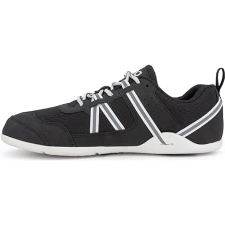 Xero Shoes Prio Laufschuhe, Niedrig geschnitten, atmungsaktives Mesh-Obermaterial, Rutschfeste Sohle, Schwarz EU 41 1/2 Frau – Bild 1