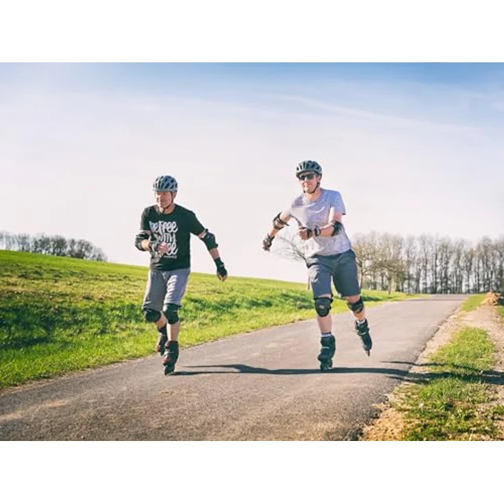 Powerslide Phuzion Radon Black White 80 Inline Skates, stabiler Halt und Komfort für Anfänger und Fortgeschrittene, Größe 41 – Bild 6