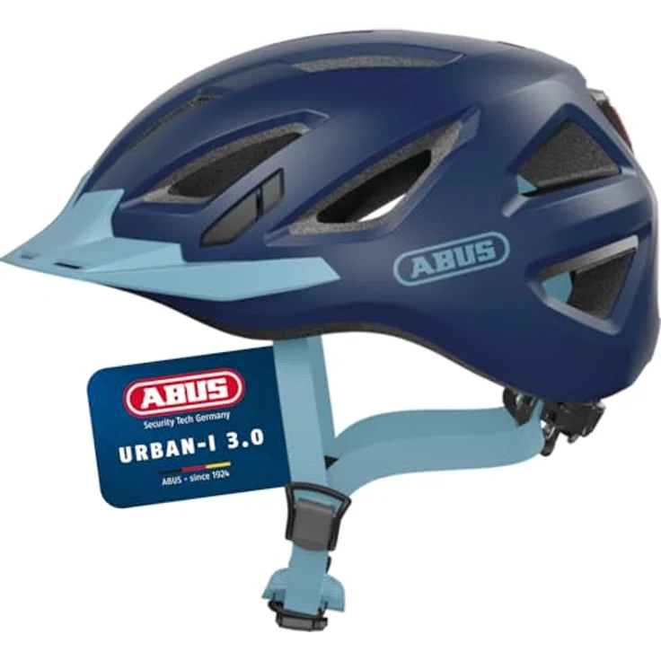 Abus Helm Urban-I 3. 0 - Core Blue 51 - 55 cm – Bild 2