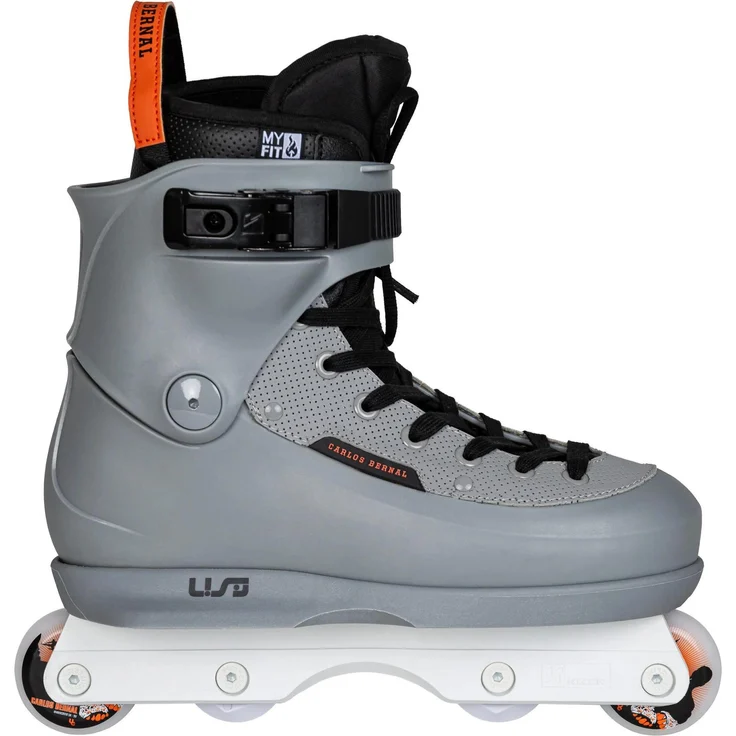 Usd Carlos Bernal Sway II Pro Skate, Inline Skates mit KIZER Fluid IV Chassis, 60 mm Pro Rädern, Größe 40