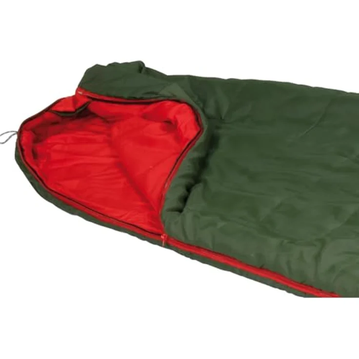 High Peak Mumienschlafsack Pak 600 ECO Sommer Trekking Schlafsack Ultraleicht, grün – Bild 4