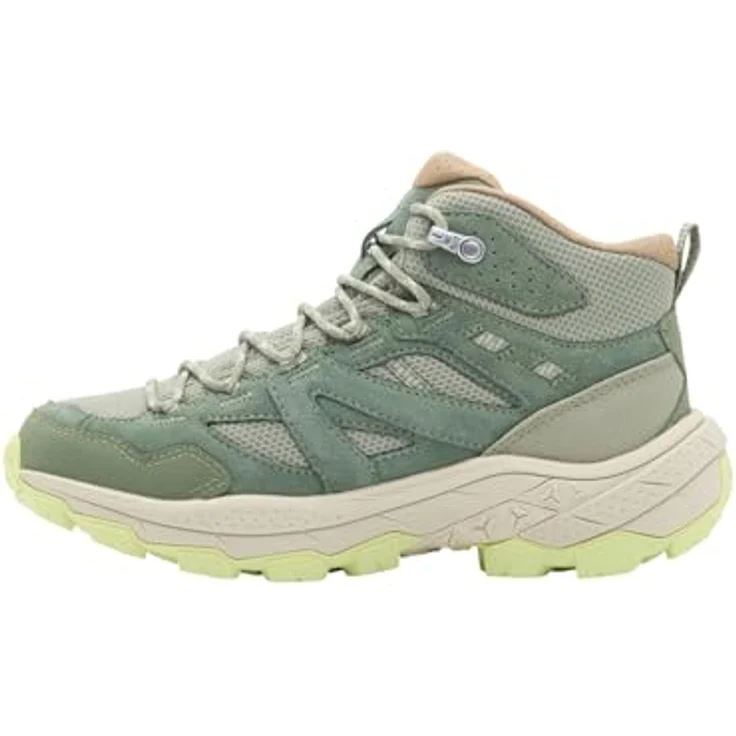 Jack Wolfskin Vojo Tour Texapore Mid W, Damen Wanderschuhe mit wasserdichtem Wetterschutz, Grün, Größe 37 – Bild 1