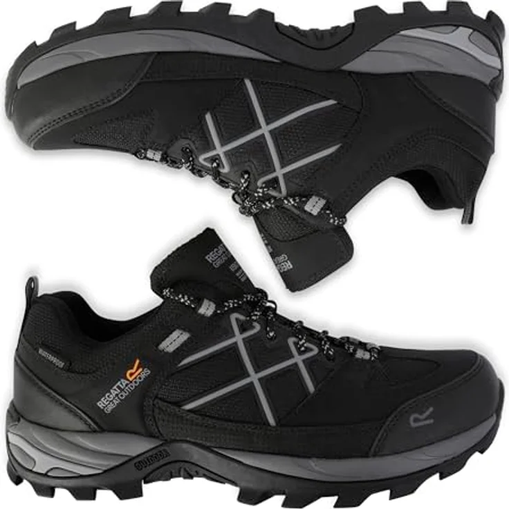 Regatta Samaris III, Wanderschuhe mit ISOTEX-Membran für warme und trockene Füße, Multicolored, Größe 45 – Bild 3