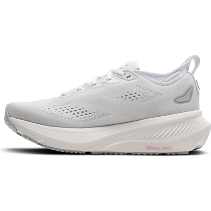 BROOKS Glycerin 23 Damen Laufschuhe, neutrale Strick-Konstruktion, atmungsaktiv, weiße Farbe, EU 40,5 – Bild 5