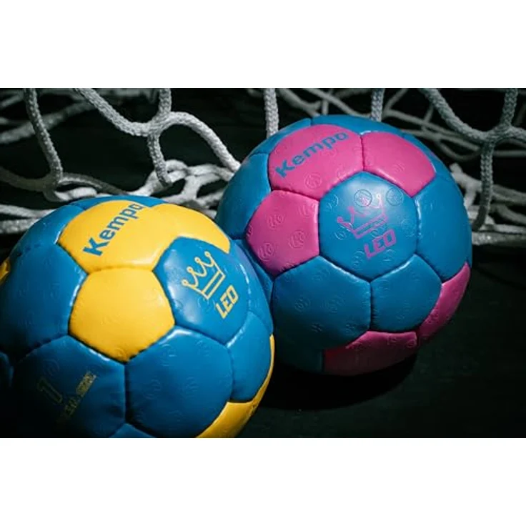 Kempa Handball Leo, Softer Trainings- und Spielball für Kinder & Erwachsene, Größe 0 bis 1, griffige und formstabile Oberfläche – Bild 2