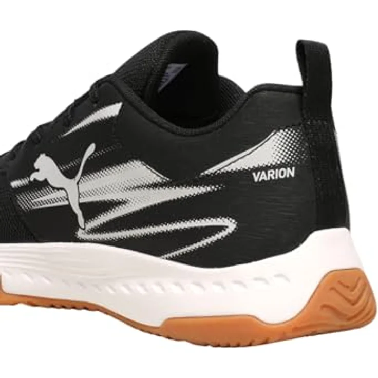PUMA Varion II Jr, Jungen Laufschuhe mit Variofoam Dämpfung und Variomesh, schwarz (pumablackcoollightgra), Gr. 371/2 – Bild 4