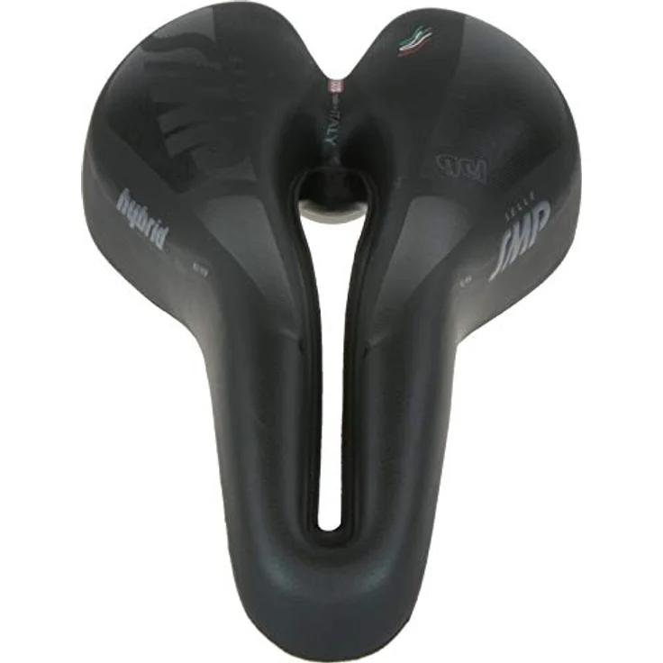 Selle Smp Hybrid Gel, Velosattel mit SMP4BIKE-Design für optimale Entlastung, vielseitig einsetzbar für Rennrad, MTB und Indoor-Bike, 360 g leicht – Bild 3