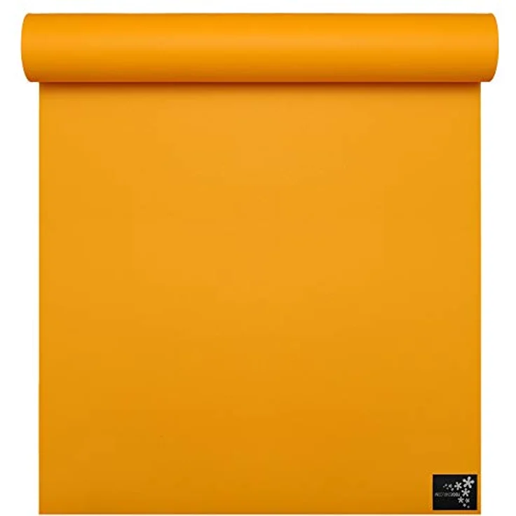 Yogistar Yogamatte Yogimat® Sun - 4mm Gelb, Ö-Tex 100 zertifiziert, Extreme Rutschfestigkeit – Bild 1