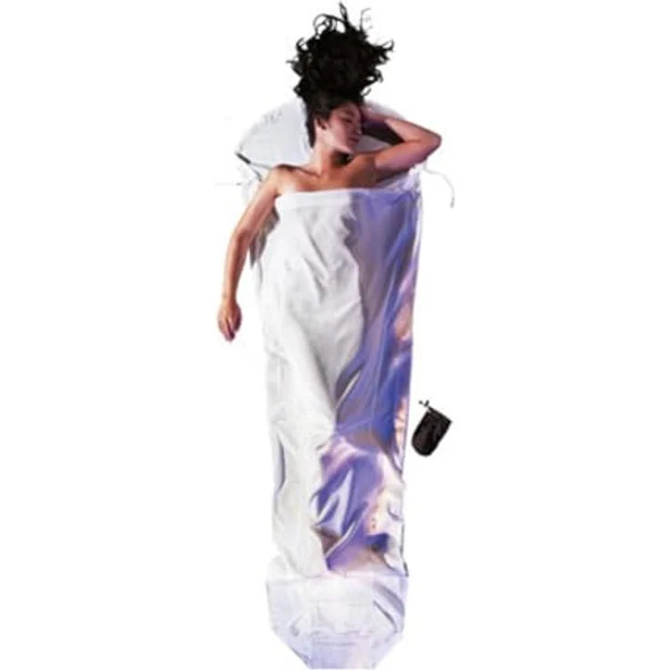 Cocoon MummyLiner Schlafsack, 241 cm, extrem leicht, aus hochwertiger Seide, hautfreundlich, temperaturausgleichend – Bild 1