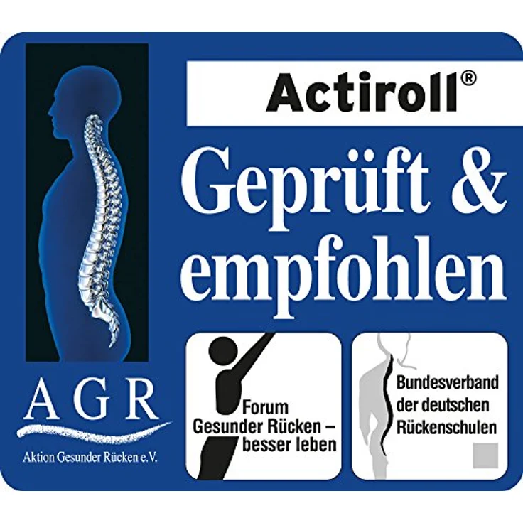 TOGU Actiroll Wave M Faszienrolle Massagerolle, rot – Bild 5