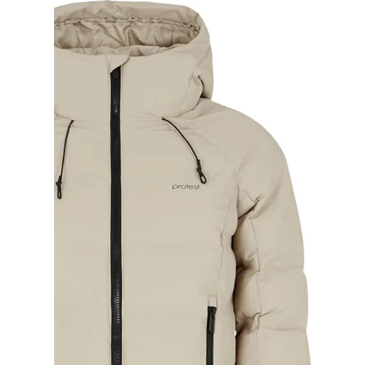 PROTEST PRTALYSUMI Skijacke, beige, Kapuze, Damen, Größe 40 – Bild 4