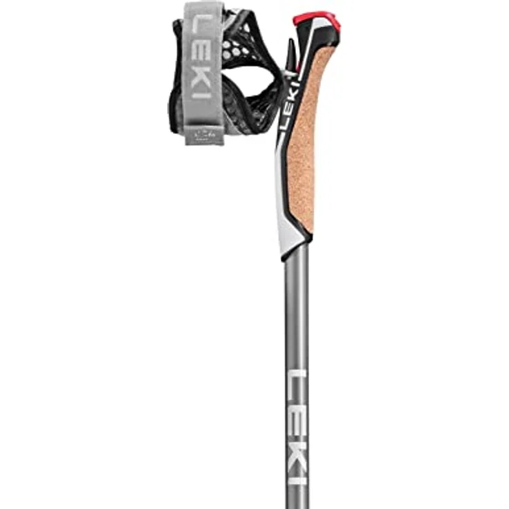 Leki Traveller Carbon Wanderstöcke, teleskopierbar von 90 bis 130 cm, dunkle blaue Farbgebung, 390 g leicht – Bild 4
