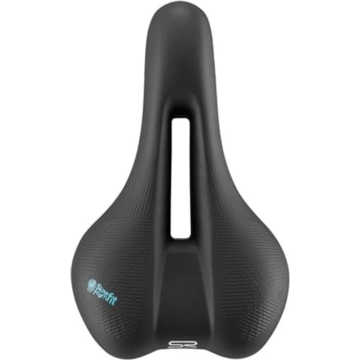Selle Royal Float Athletic, Velosattel mit anatomischer Form und Mittelloch, schwarz – Bild 3