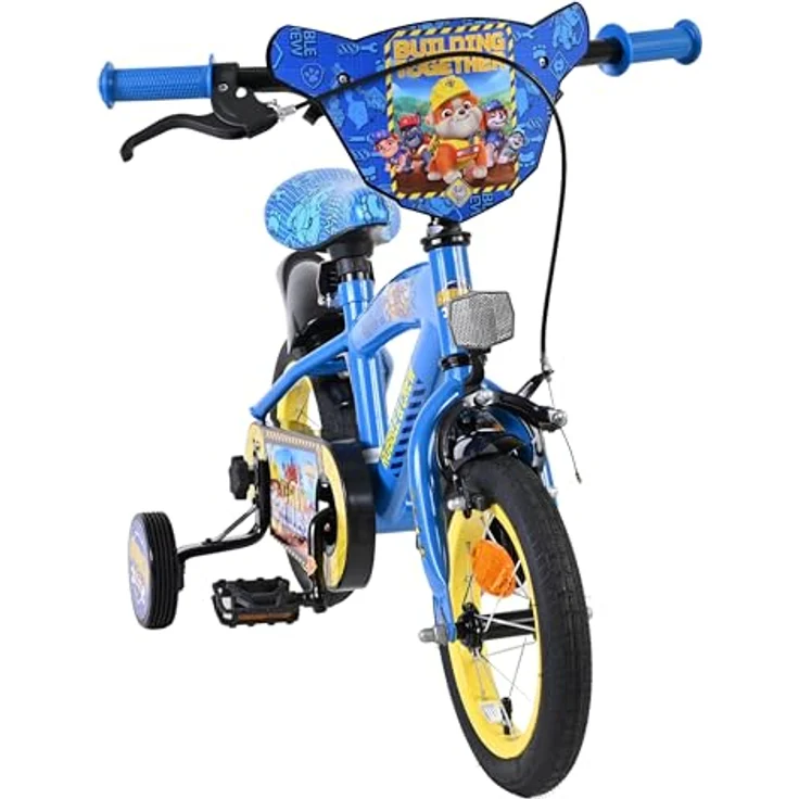 Volare Rubble Kinderfahrrad, 12 Zoll, 1 Gang, ohne Schaltung, mit Handbremsen und abnehmbaren Stützrädern – Bild 12