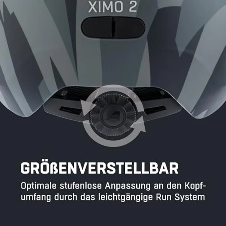 Alpina Sports XIMO 2 LE, Halber Helm mit Hartschalenbau, 360 Fit System, matt – Bild 5