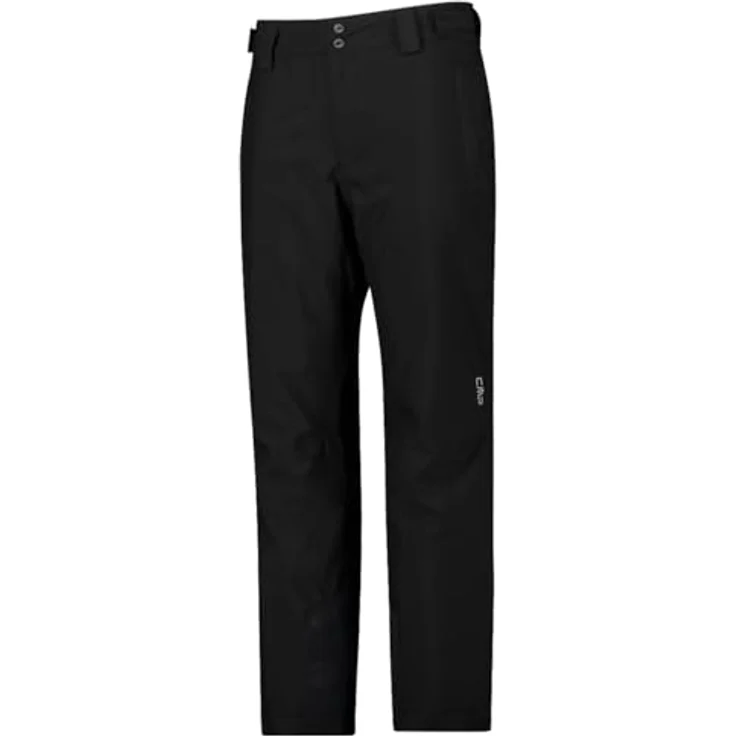 CMP Campagnolo Herren Skihosen, wasserdichte Softshell-Hose mit Vier-Wege-Stretch, Schwarz (Größe 48) – Bild 3