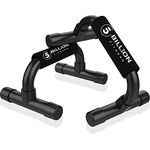 5BILLION 2er-Set Liegestützgriffe Push Up Bars Stand - Home Gym Übung Trainieren Ausbildung - Gut für Deine Muskel-Ups & Klimmzüge - Schaumgriff (Schwarz)
