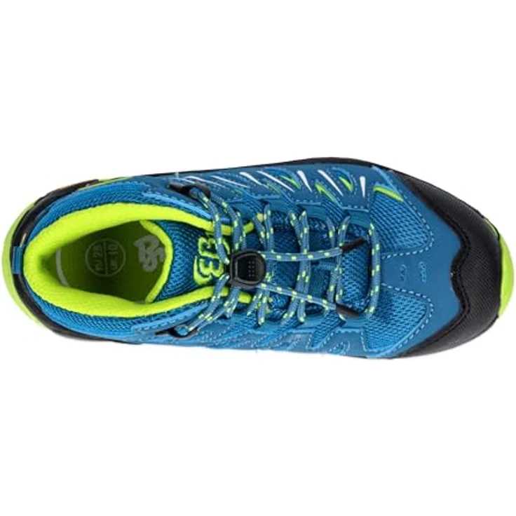 Brütting Expedition Kids High, Wanderschuhe für Jungen mit wasserdichter Comfortex-Klimamembran, Blau – Bild 5