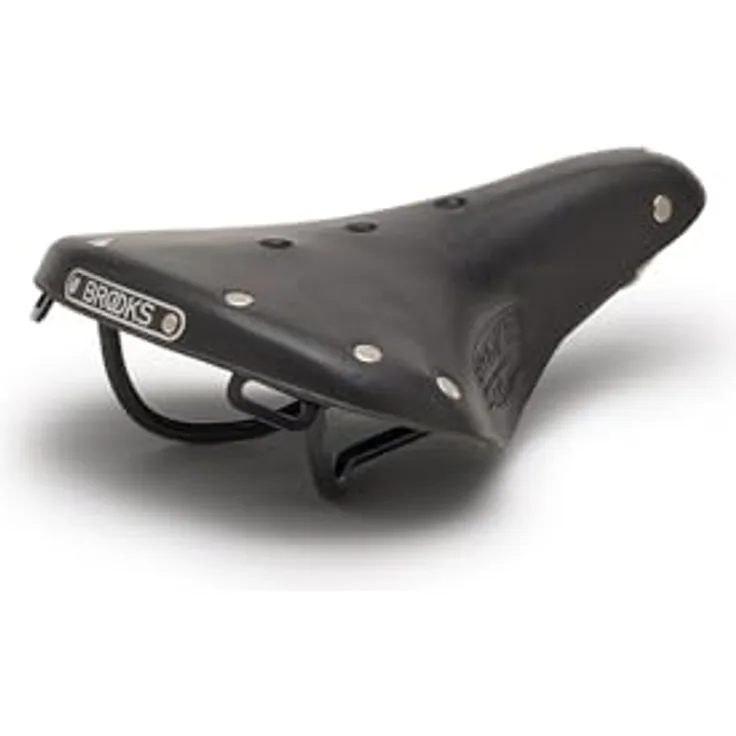 Brooks England B17, Velosattel für Langstrecken-Sporttouren, schwarz