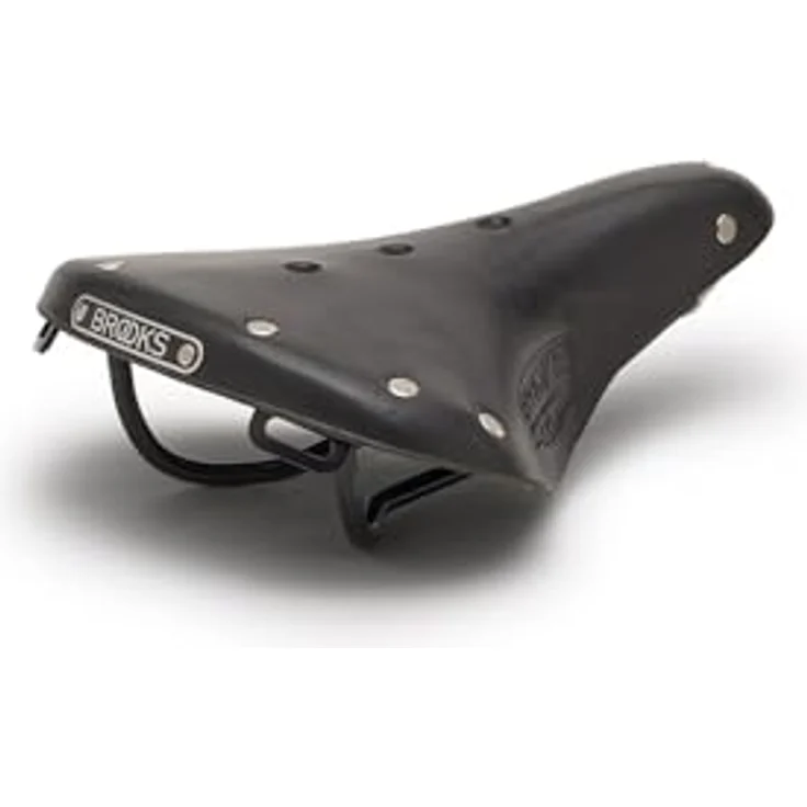 Brooks England B17, Velosattel für Langstrecken-Sporttouren, schwarz – Bild 1