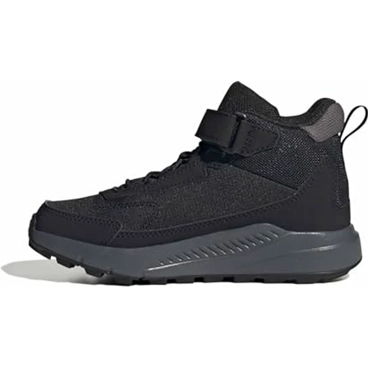 adidas TERREX Anylander Mid CF C, Kinder Wanderschuhe mit Traxion Technologie und elastischen Schnürsenkeln, grau – Bild 1
