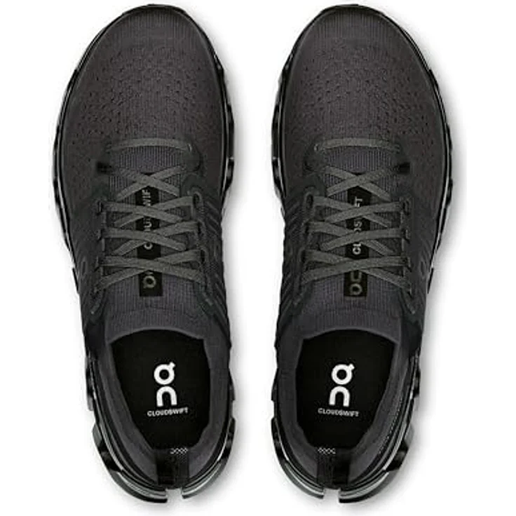 ON Running Cloudswift 4, Herren Laufschuhe mit CloudTec®-Zwischensohle, Schwarz, EU 42 US 8.5 – Bild 4