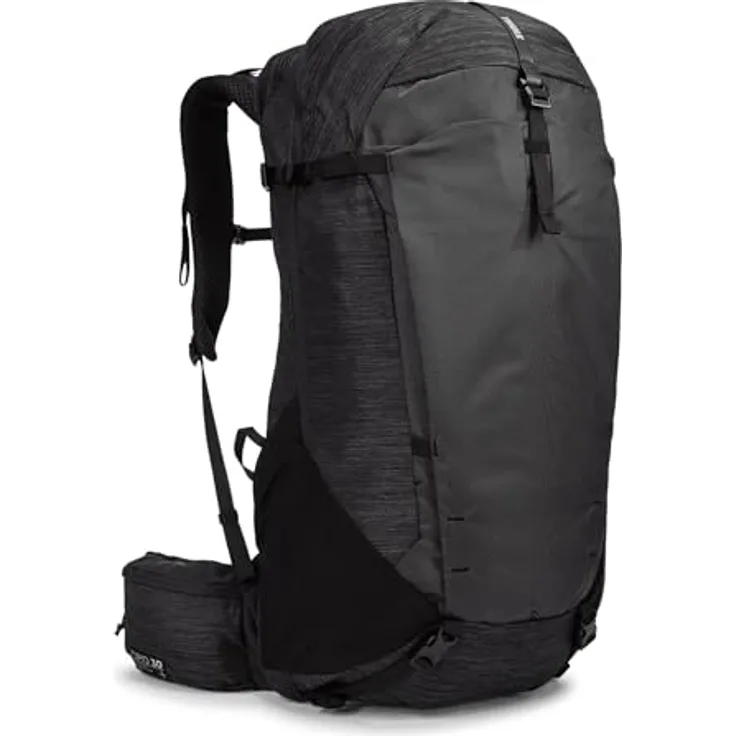 Thule Topio Rucksack 59 cm, schwarz, 100% Polyester, ideal für Wandertouren