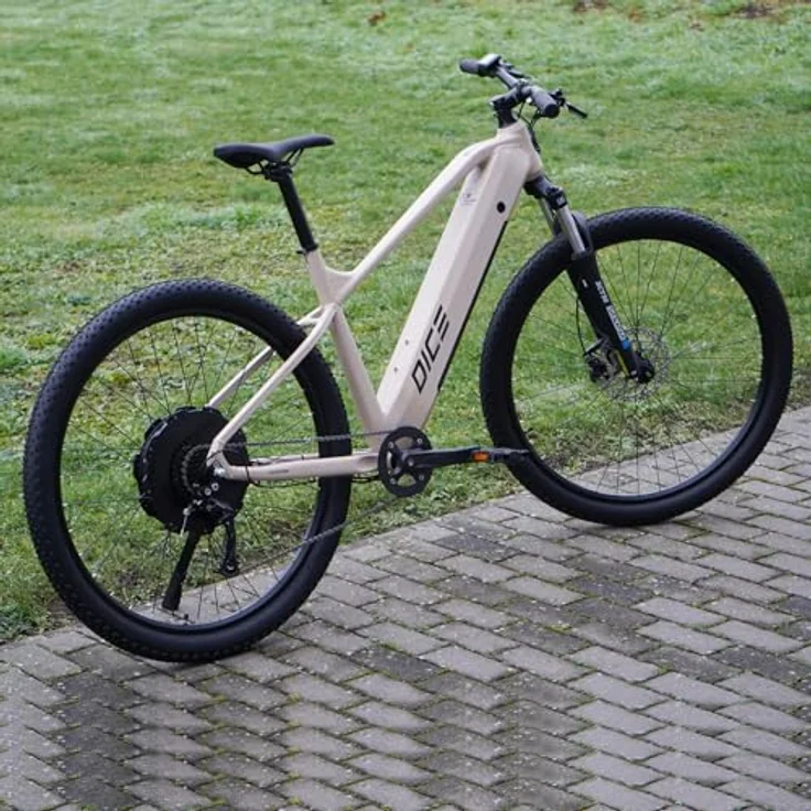 Prophete DICE 2.0 E-MTB 29" – Enovation Hinterradmotor 48V, 250W, 46Nm, Shimano Alivio 9-Gang Kettenschaltung, 130 km Reichweite, Sandbeige – Bild 6