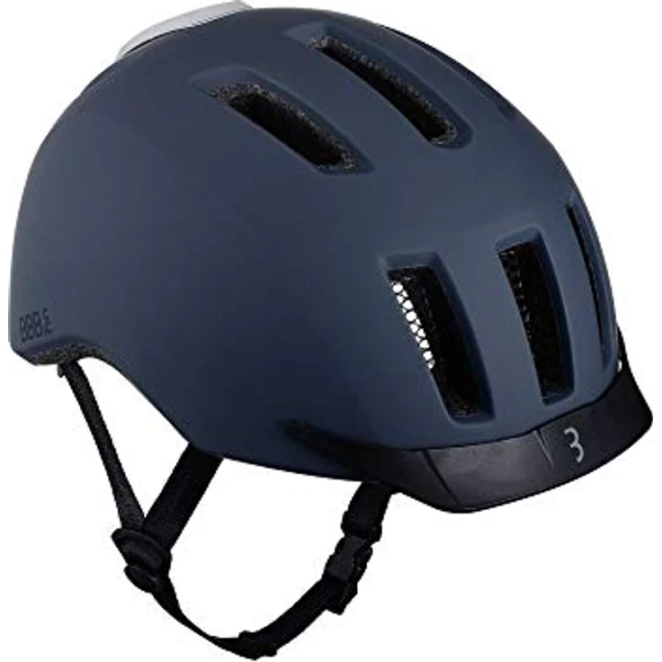 BBB Cycling BBB Grid M, Fahrradhelm für City- & E-Bikes, 54-58 cm, matt schwarz, mit 10 Luftschlitzen und LED-Rücklicht für Sicherheit – Bild 6