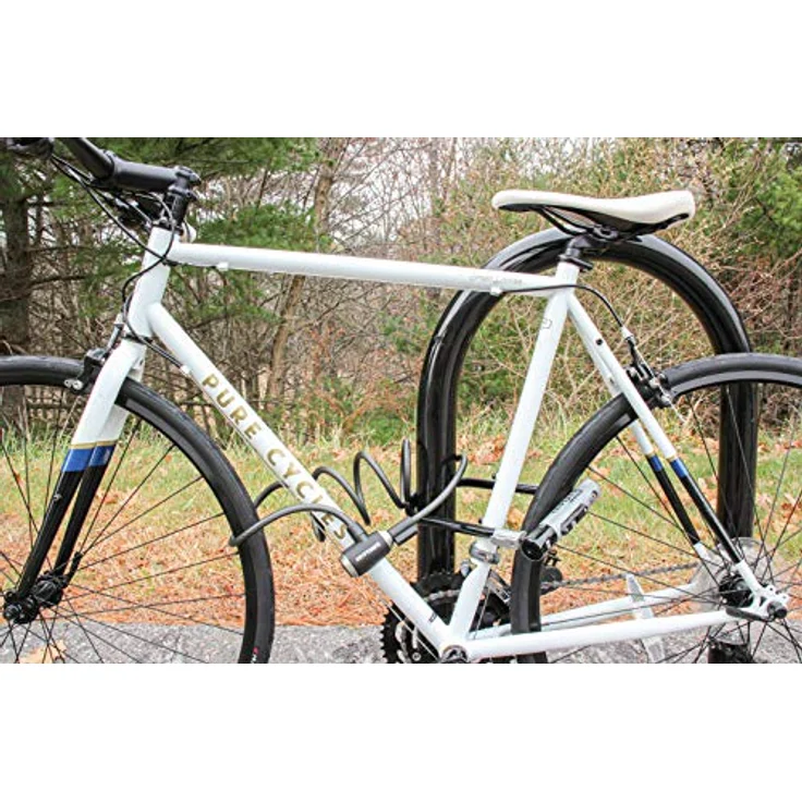 Kryptonite Veloschloss, 10mm flexibles Stahlkabel, 180cm, moderner Zylinder, Easy Click-Verriegelung, wettergeschützt – Bild 6
