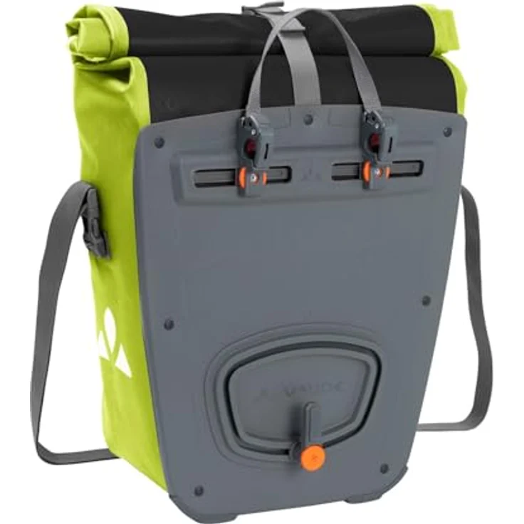 Vaude Aqua Back Print Single, 24 l Gepäckträgertasche mit wasserdichtem Wickelverschluss und QMR 2.0 Befestigungssystem, PVC-frei – Bild 2