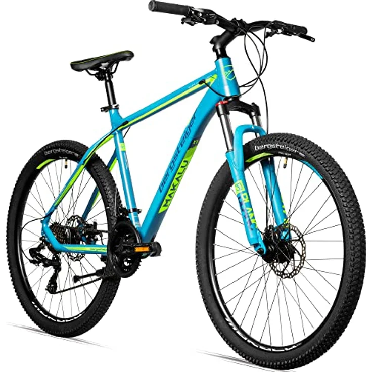 Bergsteiger Makalu 29 Zoll Mountainbike Aluminium, 21 Gang-Schaltung, Scheibenbremse, Hardtail, geeignet ab 160 cm für Jungen und Herren – Bild 1