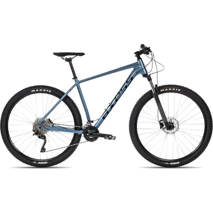 Axess ROGUE Hardtail Mountainbike 29 Zoll, Shimano Deore/XT 10-Gang Schaltung, hydraulische Scheibenbremsen, Blau, 23 Zoll
