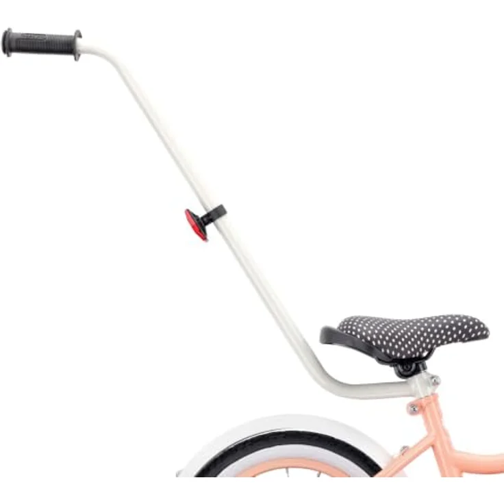 Sun Baby Heart Bike, 14 Zoll Mädchenfahrrad mit Schubstange, Aprikose, für Nutzungsbereich innerhalb der StVZO, zulässiges Gesamtgewicht bis 50 kg – Bild 7